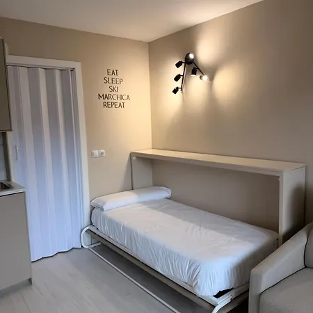 Lejlighed Estudio Con Increibles Vistas A La Montana En El Centro De - Esquia Sin Llaves Formigal