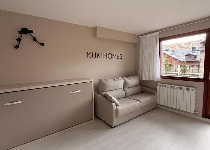 Lägenhet Estudio Con Increibles Vistas A La Montana En El Centro De - Esquia Sin Llaves *